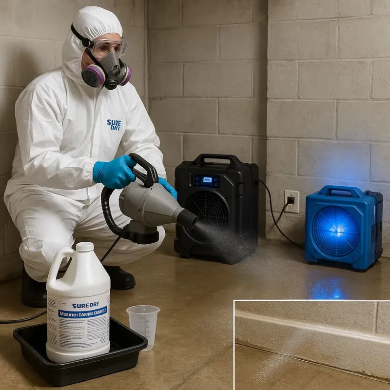 Sanitization and Odor Removal process in Coolidge, AZ